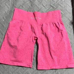 NVGTN new pink seamless shorts
